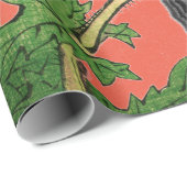 Cadeau BOUTEILLES DE Papier ET JAPONAIS ROUGE (Coin rond)