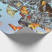 CADEAU BOUTEILLES ET PAPIER EN LACE (Coin)