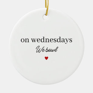 Cadeau Bowling Vrienden Ornament, Bowling Aandenke Keramisch Ornament