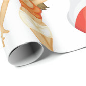 Cadeau Bravo pour le papier d'emballage canadien (Coin rond)