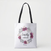 Cadeau Bridesmaid - Sac fourre-tout personnalisé a (Devant)