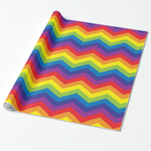 Cadeau Bright Colorant amusant Arc-en-ciel coloré papier