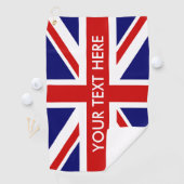 Cadeau britannique fait sur commande de serviette (En situation)