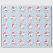 Cadeau Bulldog Chiot papier (Plat)