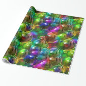 Cadeau Bulles 2 Papier à envelopper (Déroulé)