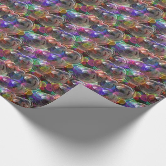 Cadeau Bulles 3 Papier d'enrobage (Coin)