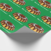 Cadeau Bundt Cake Décoré pour le papier d'enveloppement d (Coin)