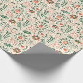 Cadeau Cadeaux d'aquarelle Noël Présents Papier d'envelop (Coin)