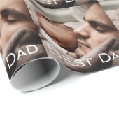 Cadeau Cadeaux personnalisés pour papa - Papier d'envelop (Coin rond)