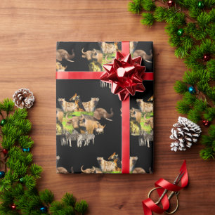Cadeau Cadre de la faune de Buffalo boueux Papier d'envel