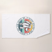 Cadeau Camper | Sloth Randonnée Team Anniversaire (Serviette de bain)