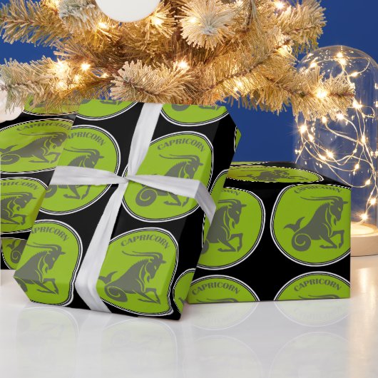 Cadeau Capricorne Papier à enveloppement (Vacances)