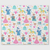 Cadeau Caractères Fairtale Enveloppement Papier (Plat)