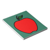 Cadeau carnet de notes Pomme Rouge (Incliné)