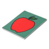 Cadeau carnet de notes Pomme Rouge (Tourné)