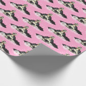 Cadeau Cartoon Anglais Cocker spaniel Wrapper Papier (Coin)