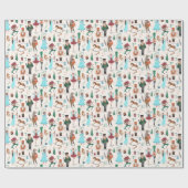 Cadeau Casse-bec | Noël | Papier d'enrobage (Plat)