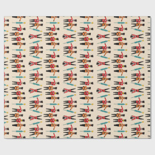 Cadeau Casse-noix dansant le papier d'emballage