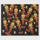 Cadeau Casse-noix d'épée Soldat Papier d'enveloppement de (Plat)