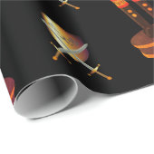 Cadeau Casse-noix d'épée Soldat Papier d'enveloppement de (Coin rond)