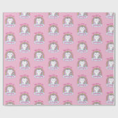 Cadeau Catimaïs | Papier d'enrobage | Rose (Plat)