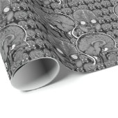 Cadeau CERVEAUX ! Papier d'emballage d'IRM (Coin rond)