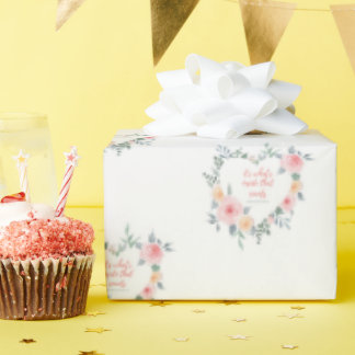 Cadeau C'est l'intérieur qui compte le papier enveloppant