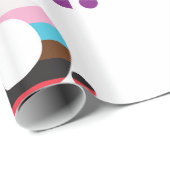 Cadeau Chanter du papier d'emballage (Coin rond)