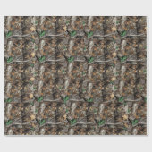 CADEAU CHASSEURS FOREST TREE CAMO #1 PAPIER DE RÉSERVATIO (Plat)