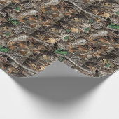 CADEAU CHASSEURS FOREST TREE CAMO #1 PAPIER DE RÉSERVATIO (Coin)