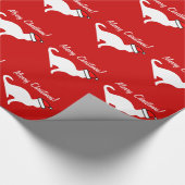 Cadeau Chaton blanc du papier d'emballage | de chat de (Coin)