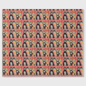 CADEAU CHATS DE CUTE CAT PAPIER DE NOËL (Plat)