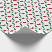 Cadeau Chats de Noël et flocons de neige papier d'emballa (Coin)