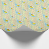 Cadeau Chaucer le papier d'enrobage de canard en caoutcho (Coin)