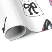 Cadeau Chaussures de mode sac à main papier d'emballage d (Coin rond)