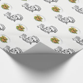 Cadeau Chef papier d'emballage (Coin)