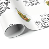 Cadeau Chef papier d'emballage (Coin rond)