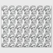 Cadeau Chef papier d'emballage (Plat)