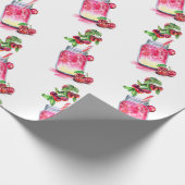 Cadeau Cherry Cool Boire Fruits Papier d'enveloppement (Coin)