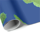 Cadeau Cheval de mer, Chevaux de mer verts Papier d'envel (Coin rond)