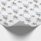 Cadeau Chèvre de nuit silencieuse Noël 2 Papier d'envelop (Coin)