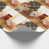 Cadeau Chiens De Noël Et Papier D'Enveloppement De Chats (Coin)