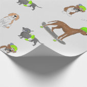 Cadeau Chiens Papier d'enveloppement (Coin)