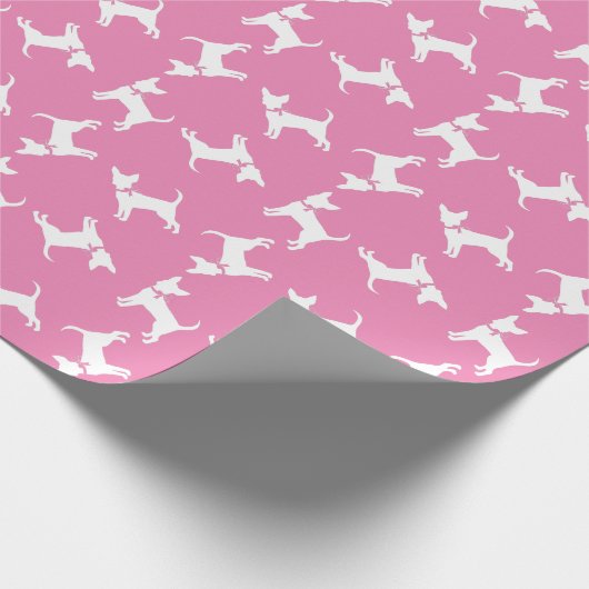 Cadeau Chihuahua Chig Chiot Papier à envelopper (Coin)