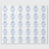 Cadeau Chinoiserie Papier d'enveloppement de pot de ginge (Plat)