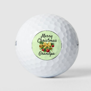 Cadeau Christma personnalisé pour Grandpa 3 balles