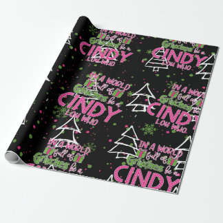 Cadeau Cindy Lou Qui Enveloppe Du Papier