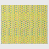 Cadeau Circus Party Stars Design moderne Papier d'envelop (Plat)
