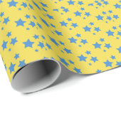 Cadeau Circus Party Stars Design moderne Papier d'envelop (Coin rond)
