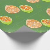 Cadeau citrons Papier à envelopper (Coin)